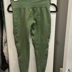 Set active green leggings active